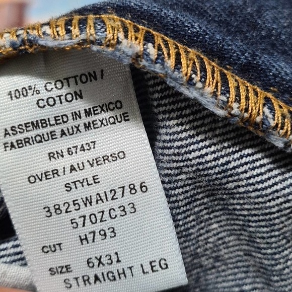 Polo Ralph Lauren Straight Jeans Size 6 Straight‎ - Picture 5 of 7